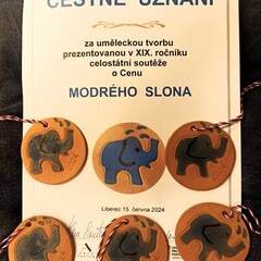 čestné uznání za uměleckou tvorbu